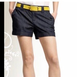 Banana Republic Hampton Style Dark Denim Shorts. Size 4